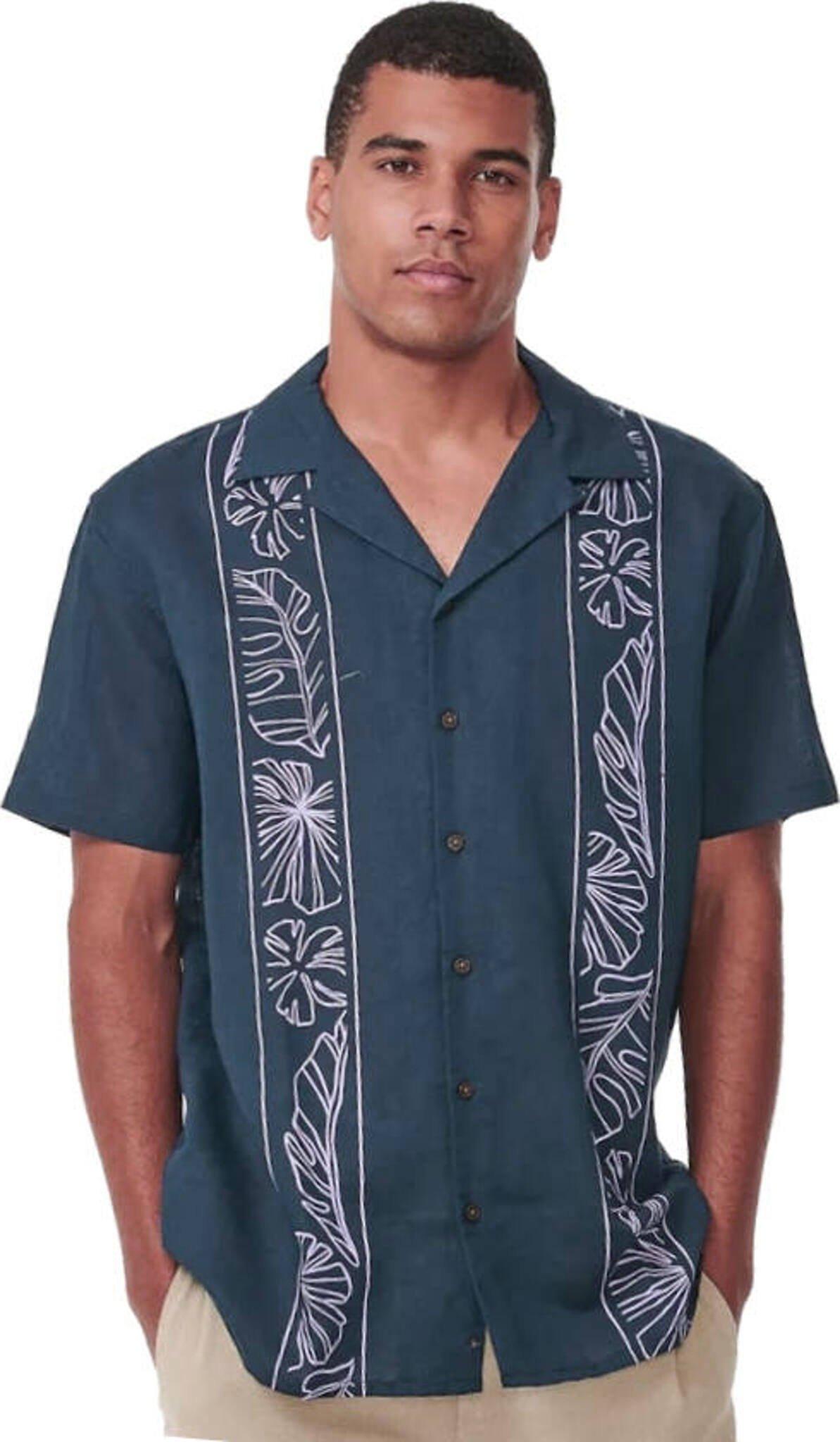 Numéro de l'image de la galerie de produits 1 pour le produit Chemise à manches courtes Mod Tropics Vert - Homme