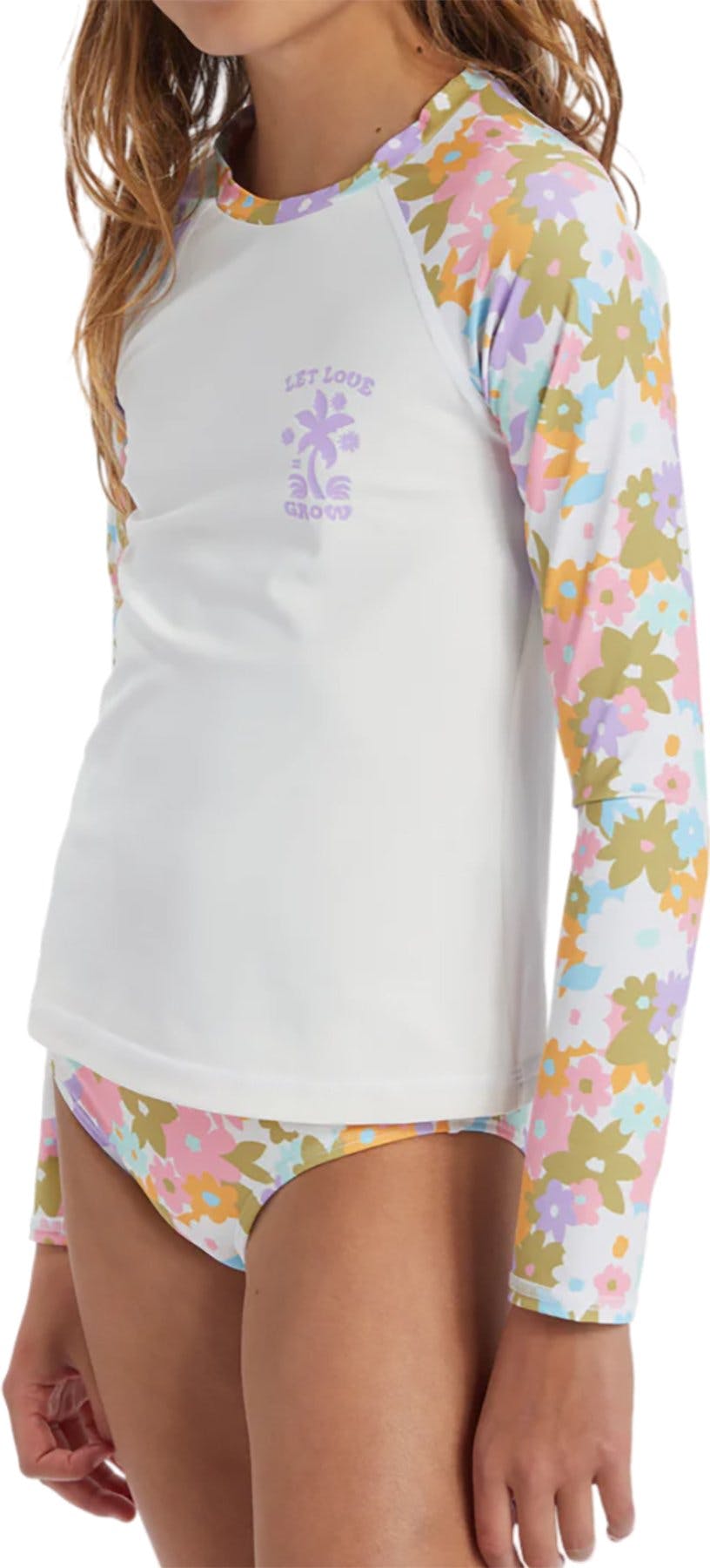 Product gallery image number 3 for product Kissed By The Sun Long Sleeve Rashguard - Girls