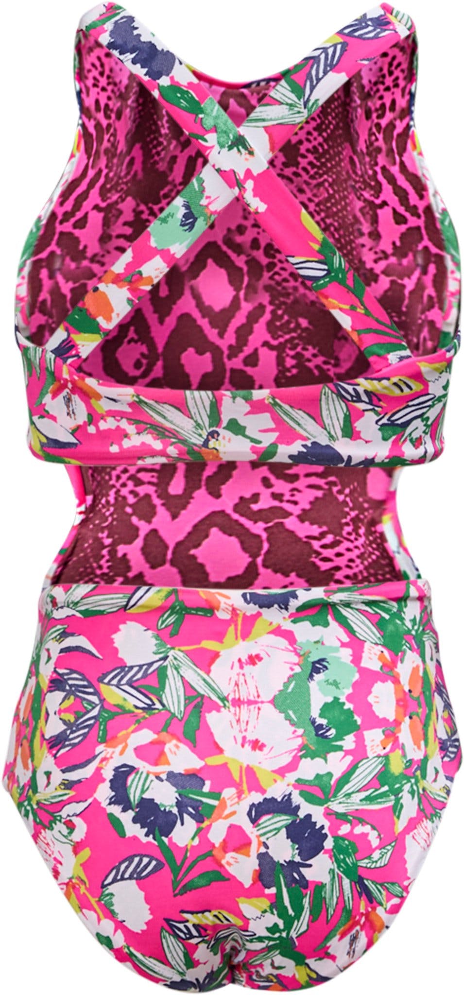 Product gallery image number 2 for product Zinnia Aurora One-Piece Swimsuit - Girls