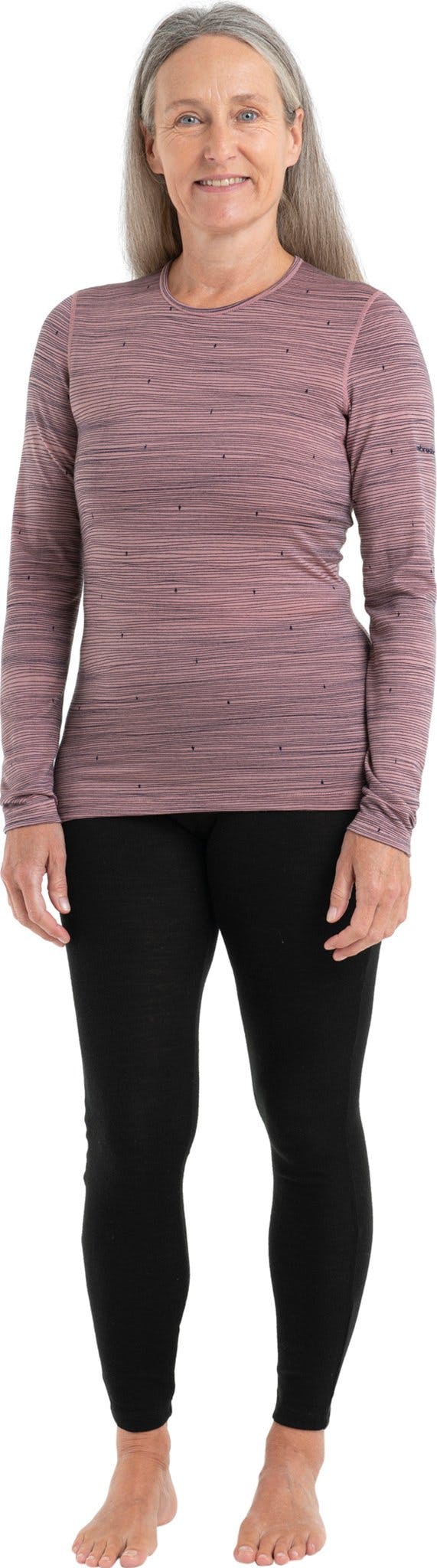 Product gallery image number 4 for product 200 Oasis Long Sleeve Crewe Base Layer Top - Women's