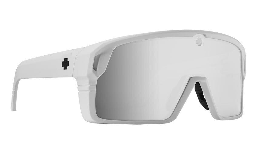 Product gallery image number 1 for product Monolith Sunglasses  - Matte White - Happy Bronze Platinum Spectra Mirror