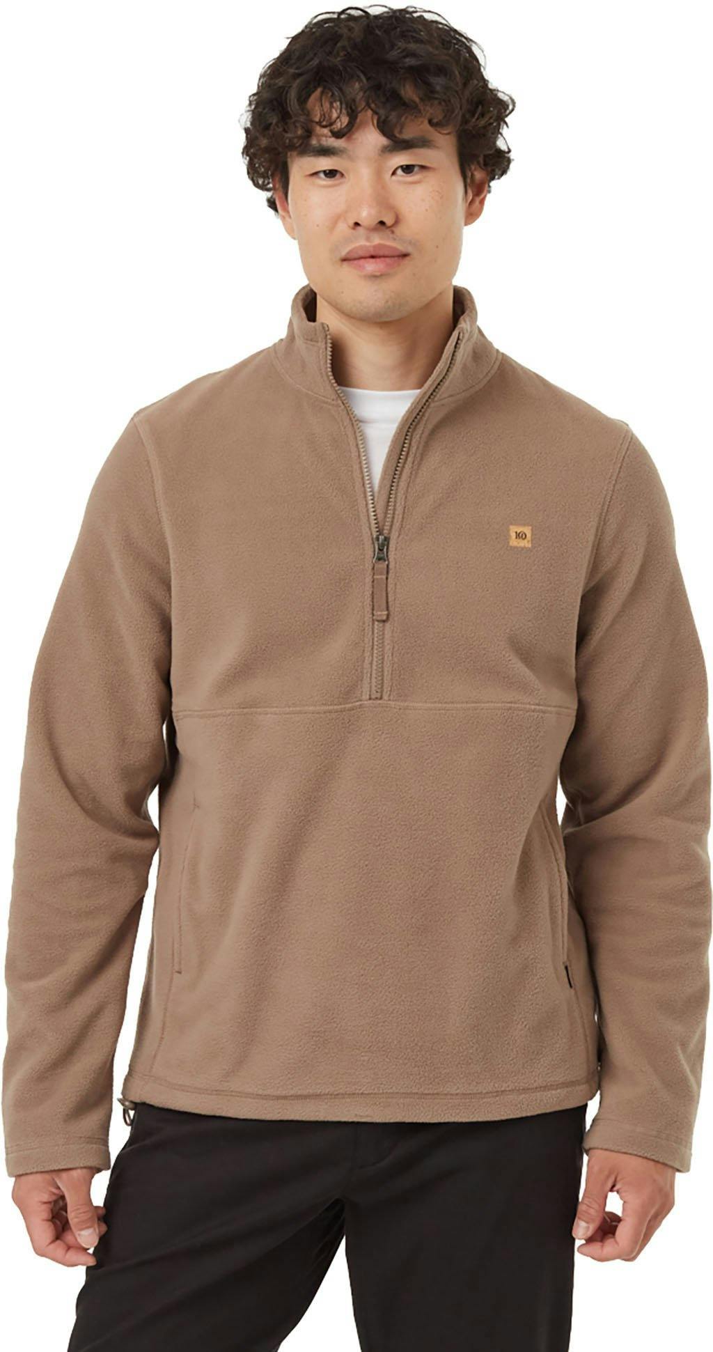 Product gallery image number 1 for product Recycled Microfleece 1/2 Zip Jacket - Men's