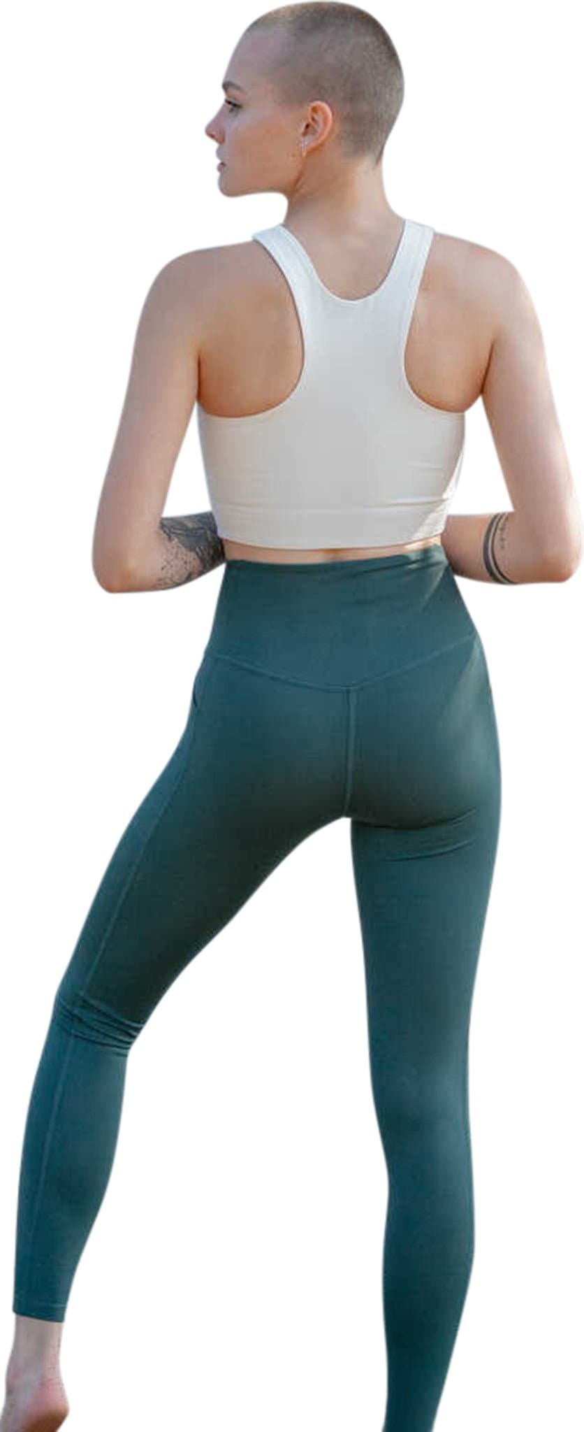 Numéro de l'image de la galerie de produits 4 pour le produit Legging à taille haute 23,75 pouces compressif avec poches - Femme