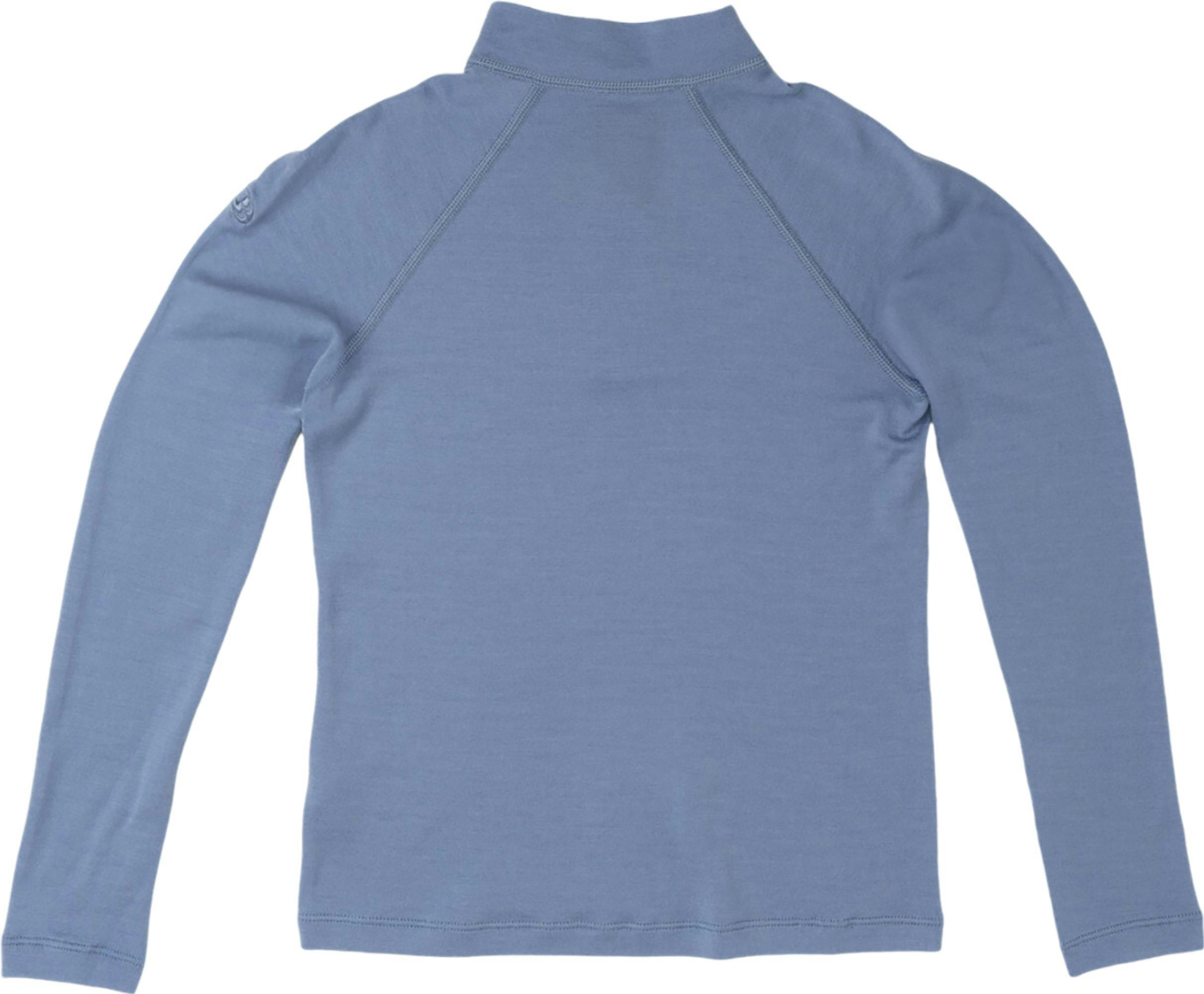 Product gallery image number 4 for product 260 Tech Long Sleeve Half Zip Base Layer Top - Kids