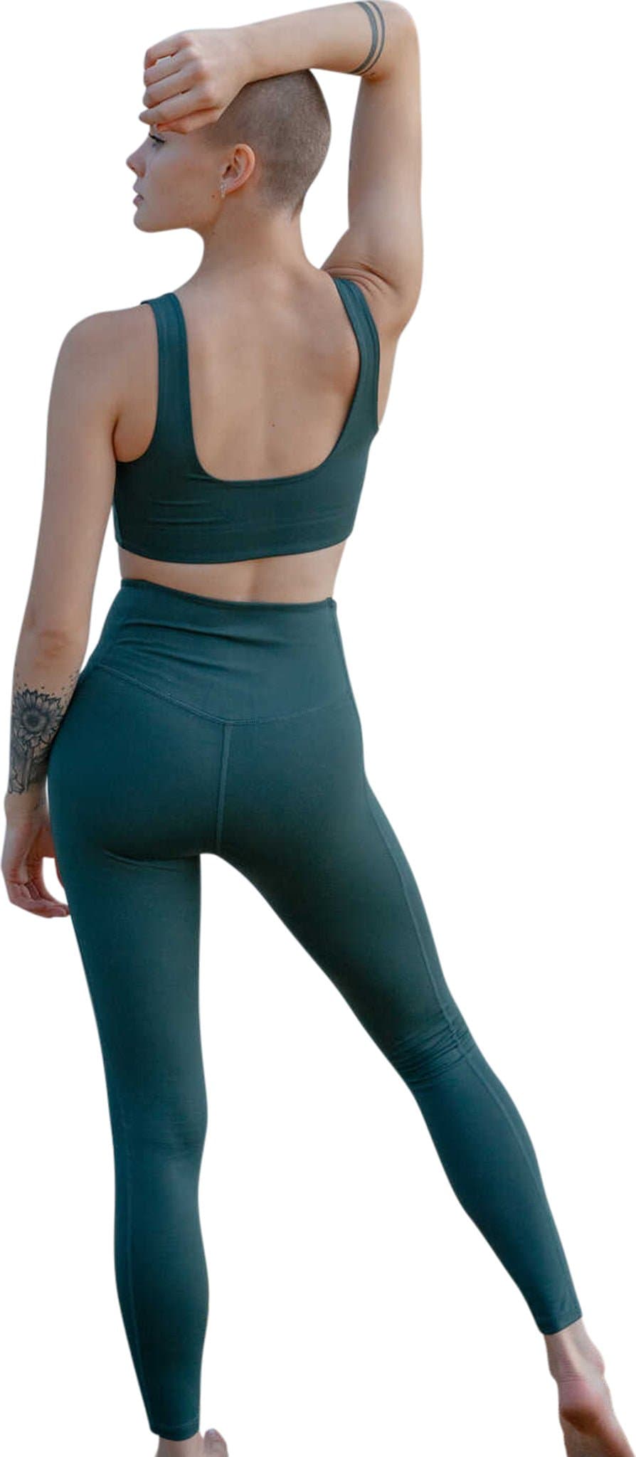 Numéro de l'image de la galerie de produits 9 pour le produit Legging à taille haute 23,75 pouces compressif avec poches - Femme