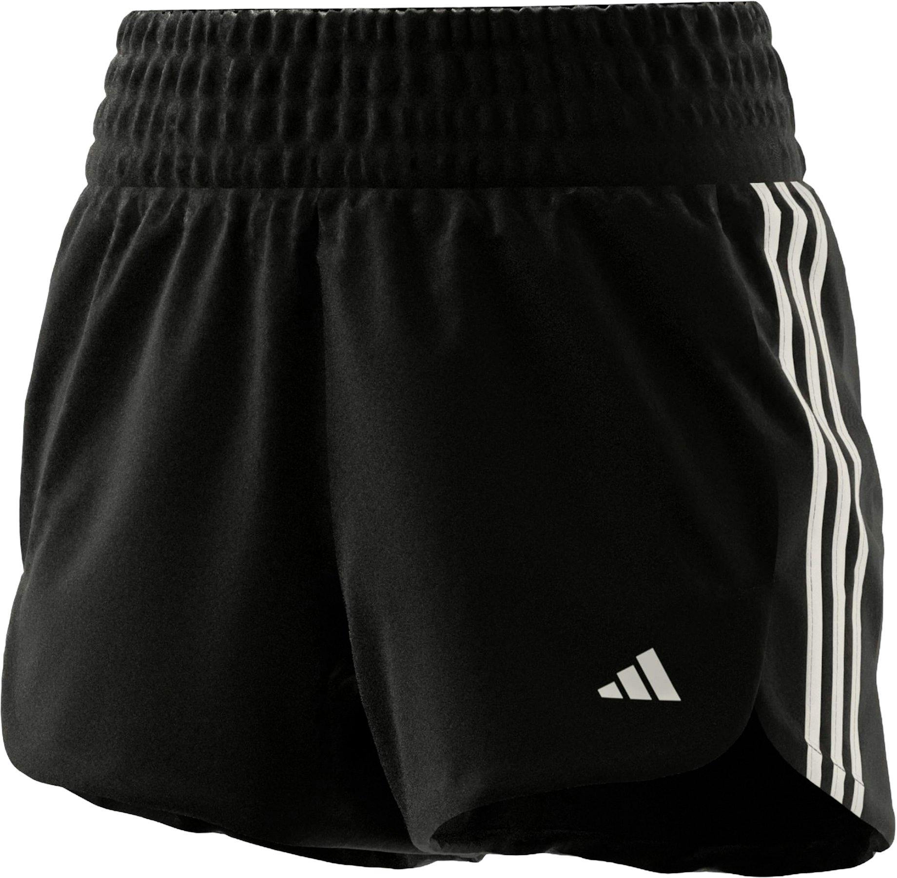 Product gallery image number 1 for product Pacer Training 3-Stripes Woven High-Rise Short - Women's