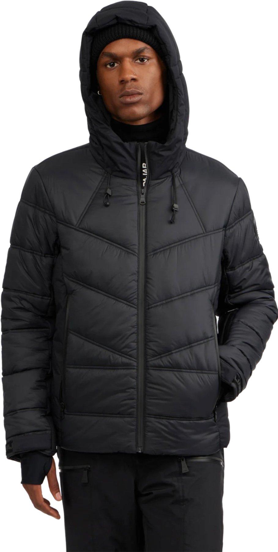 Image de produit pour Manteau de ski en matériaux assortis avec capuchon fixe Thebe - Homme