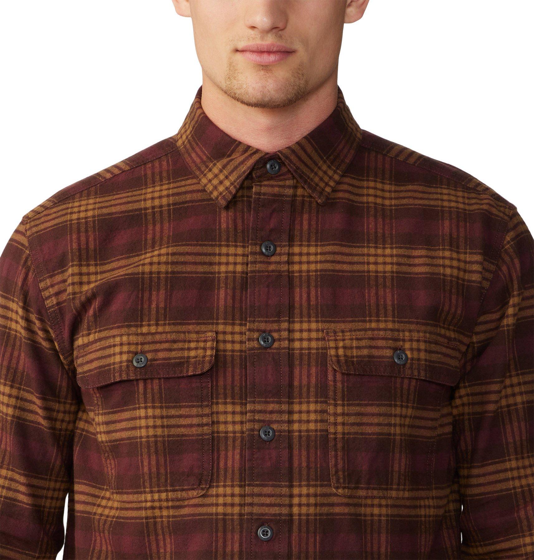 Numéro de l'image de la galerie de produits 3 pour le produit Chemise à manches longues en flanelle Dusk Creek - Homme