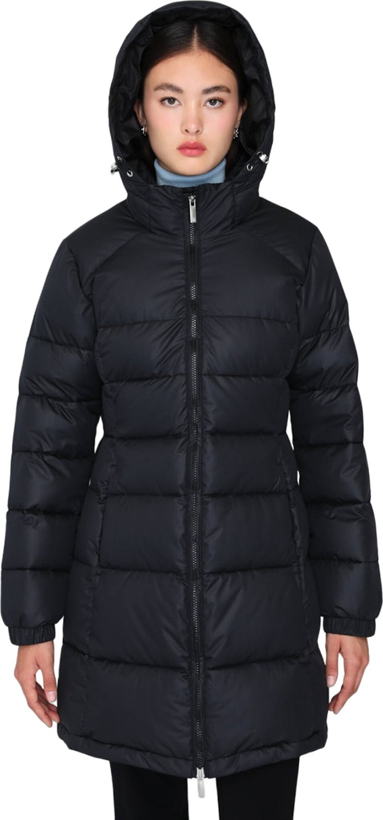 Product gallery image number 1 for product Lucia Hooded Down Puffer Jacket - Fitted - Women's