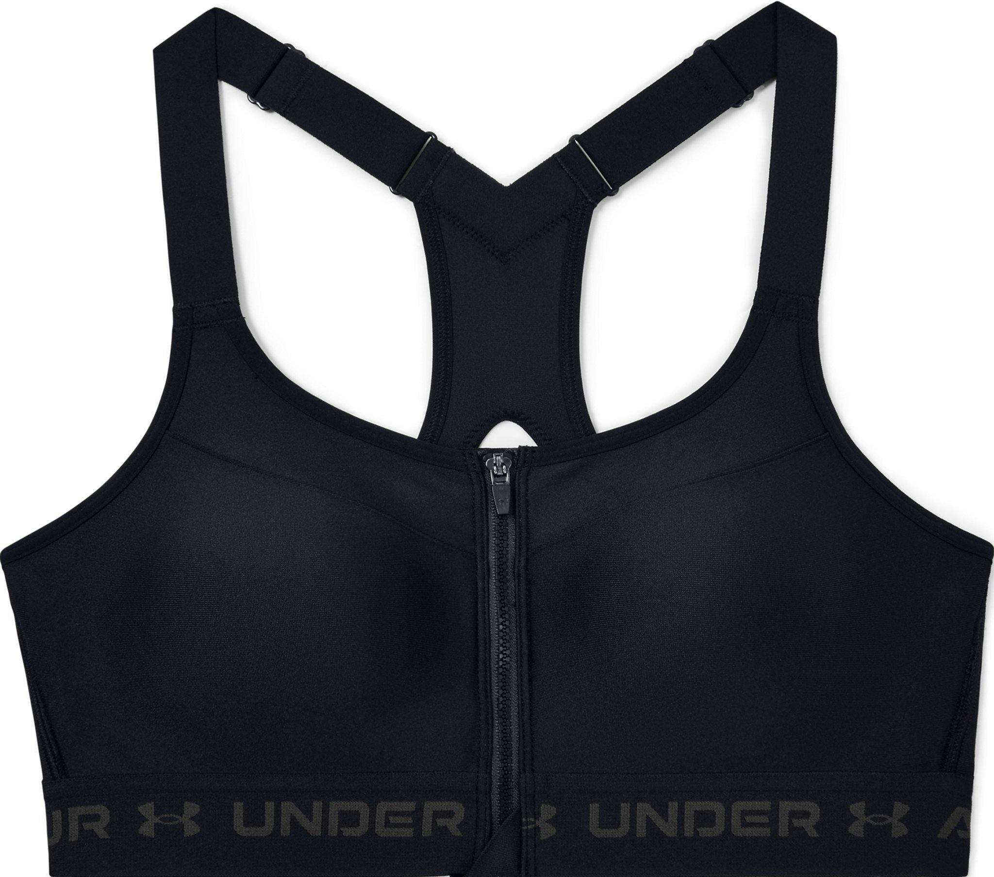 Product image for Armour High Crossback Zip Sports Bra - Women's