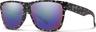 Couleur: ChromaPop Polarized Violet Mirror - Matte Black Marble