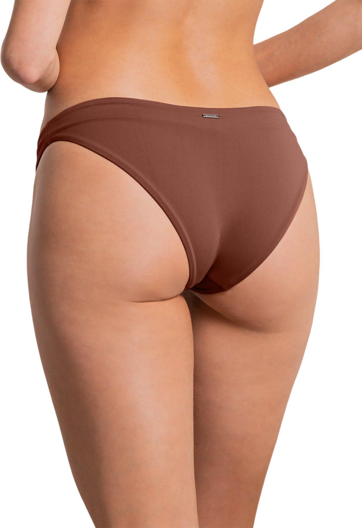 Numéro de l'image de la galerie de produits 3 pour le produit Bas de bikini fin sur les côtés Flirt Moccachino - Femme