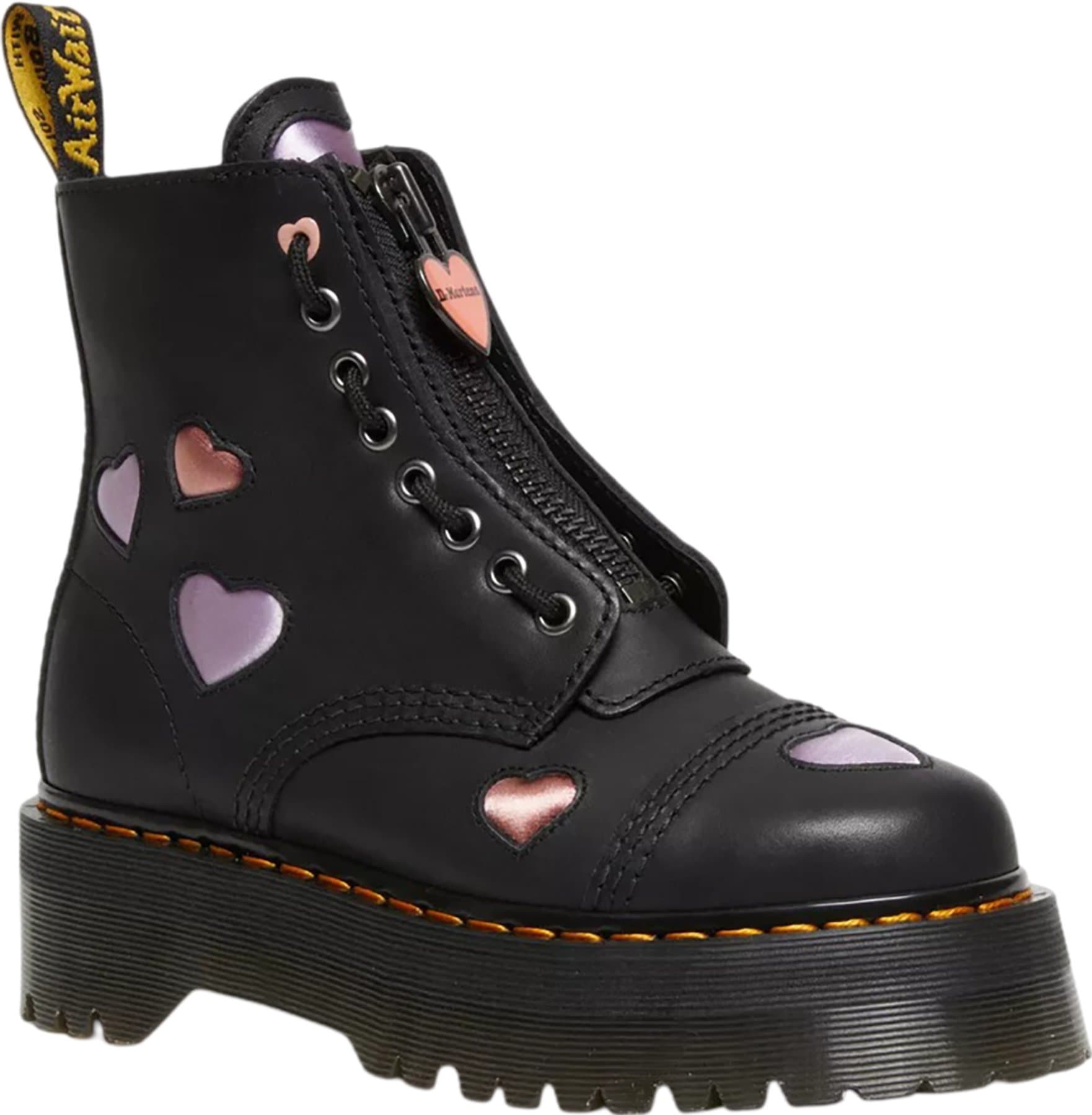 Product image for Sinclair Leather Heart Platform Boots - Women's