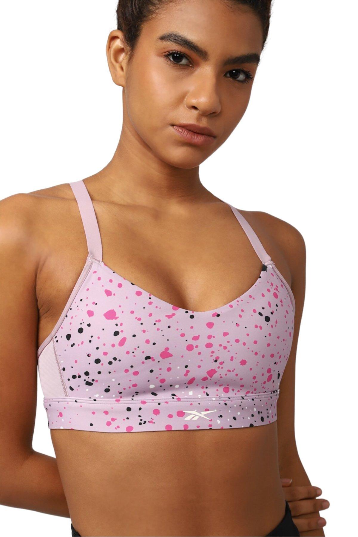 Product image for Lux Multi-Colored Speckle Strappy Bra - Women's