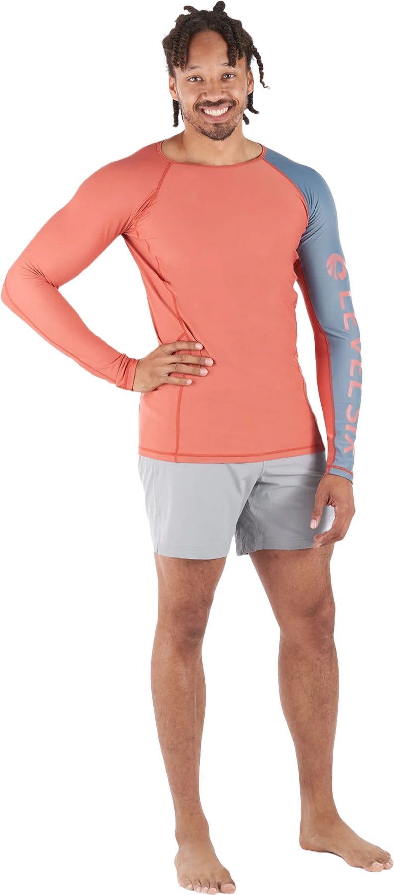 Image de produit pour Haut maillot de surf à manches longues Mercury - Homme