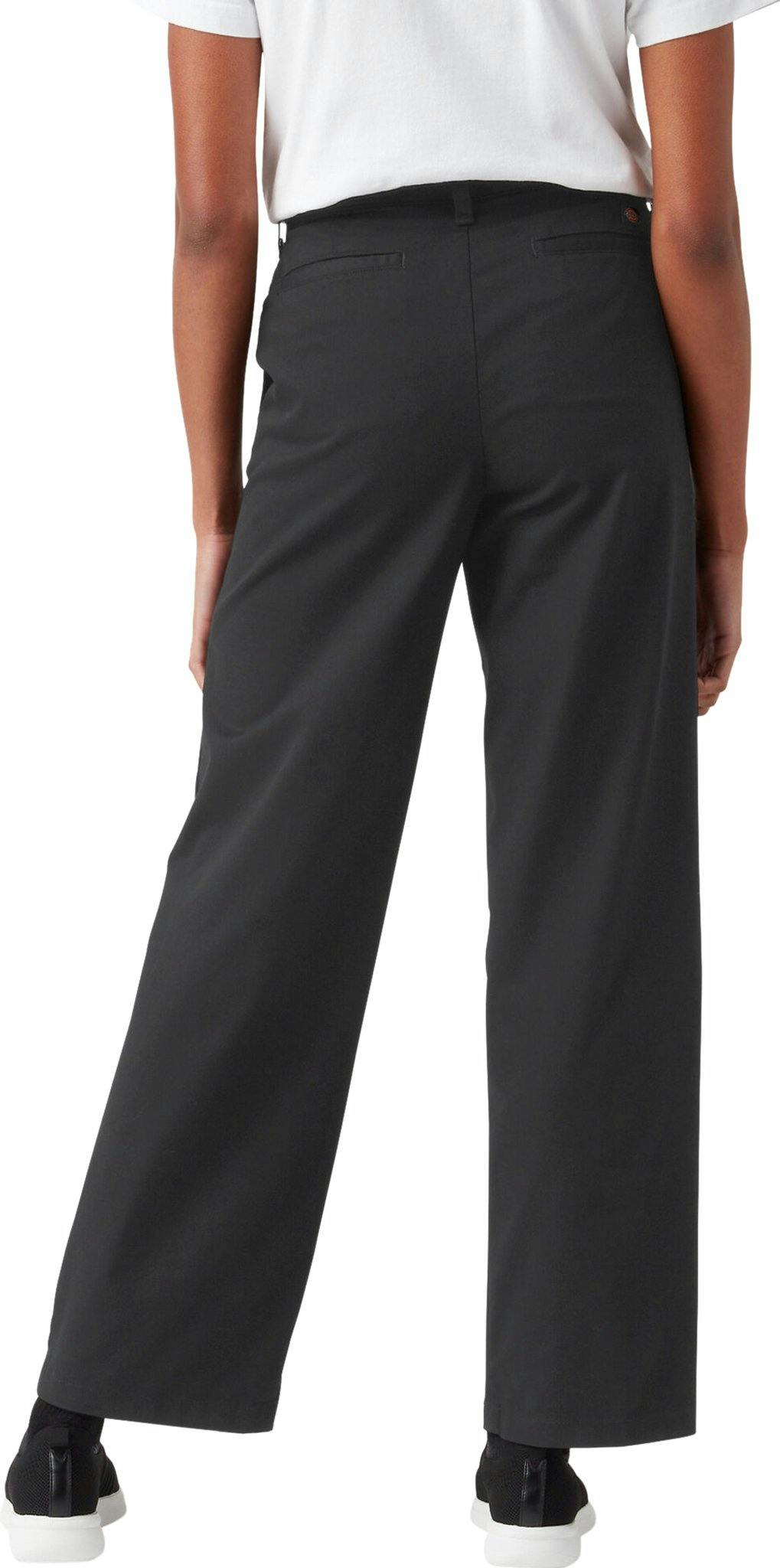 Numéro de l'image de la galerie de produits 3 pour le produit Pantalon coupe décontracté à jambe large - Femme