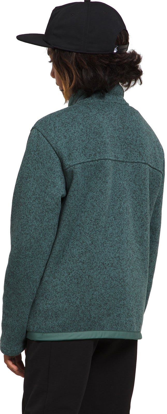 Numéro de l'image de la galerie de produits 2 pour le produit Manteau à glissière pleine longueur Sweater Fleece - Garçon
