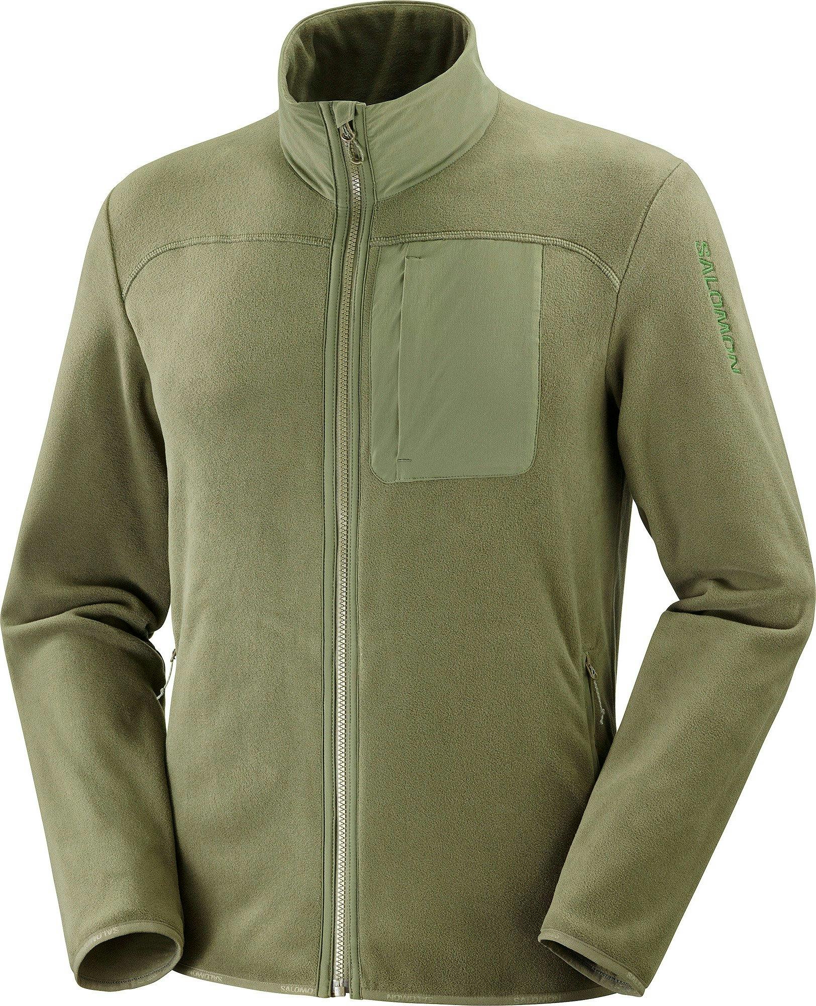 Image de produit pour Manteau couche intermédiaire à glissière pleine longueur Outline Polartec - Homme