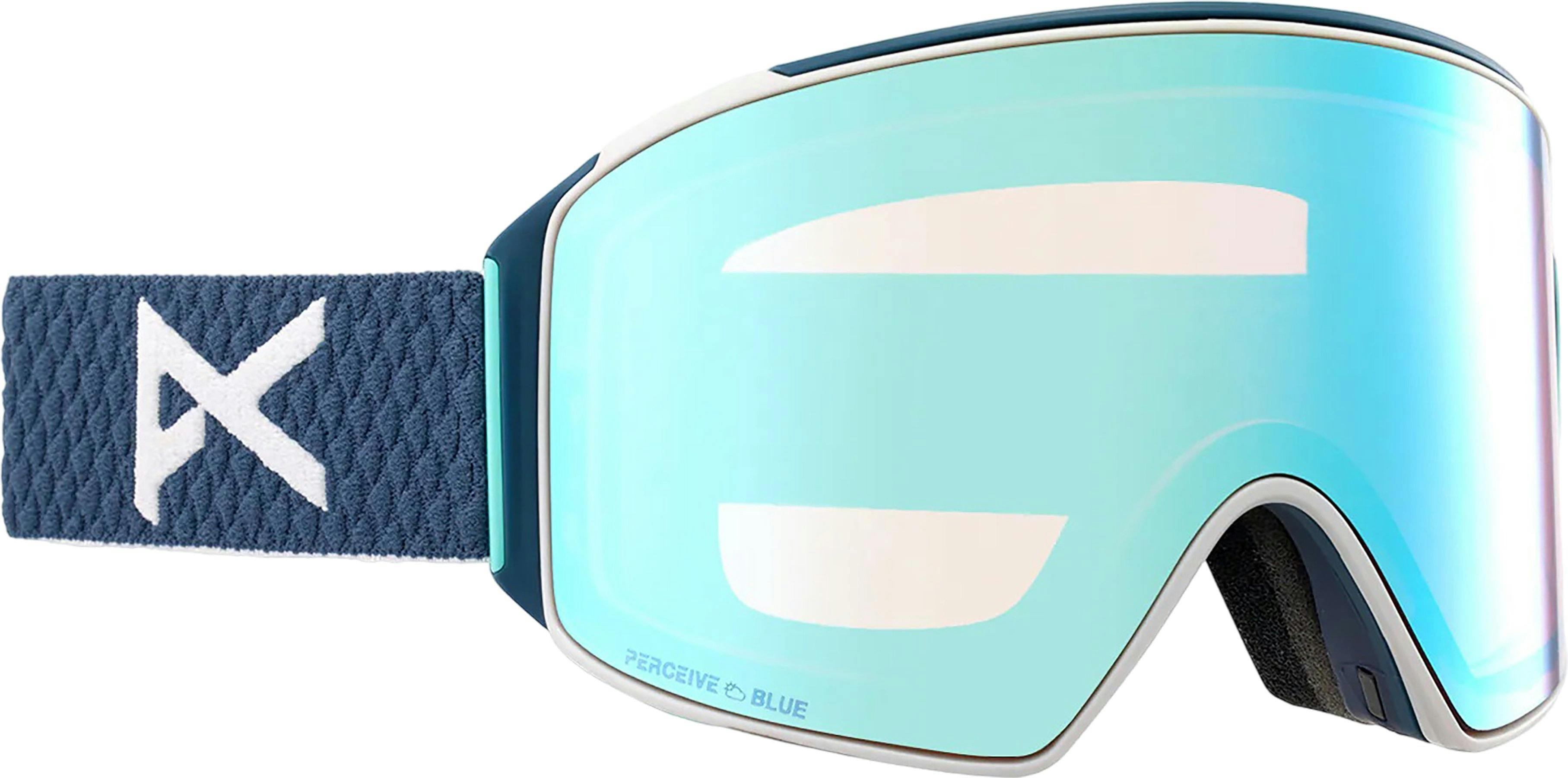 Product gallery image number 3 for product M4 Cylindrical Goggles - Sonar Blue Spare Lens - Men's