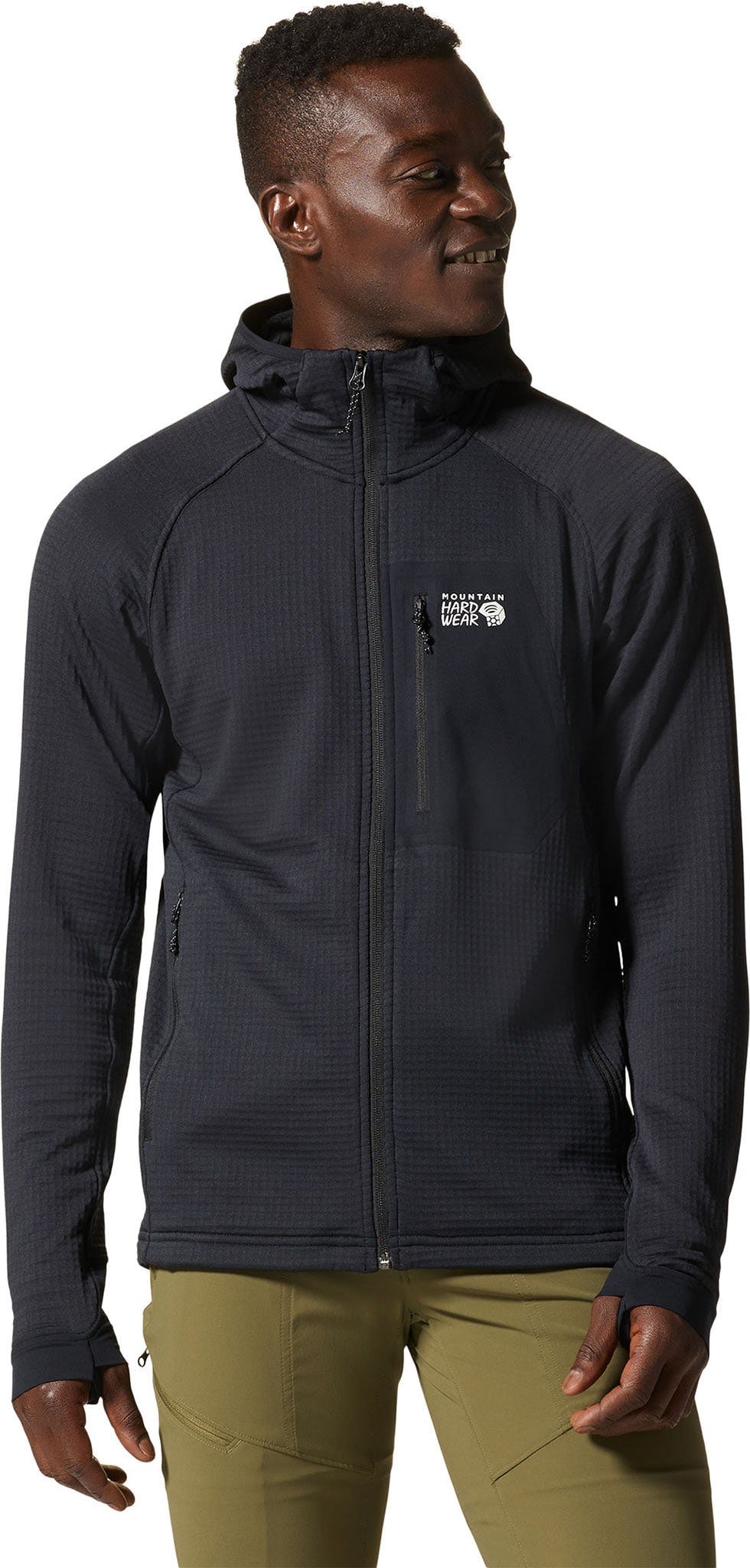 Product image for Polartec® Power Grid™ Full Zip Hoody - Men's