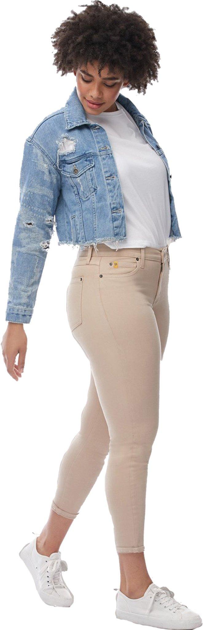 Numéro de l'image de la galerie de produits 2 pour le produit Jean à coupe étroite taille classique Rachel 27" - Femme