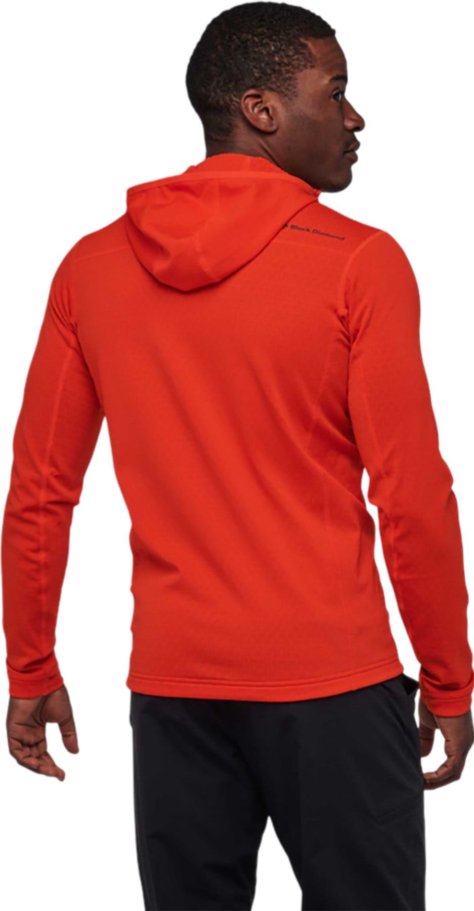 Product gallery image number 3 for product Coefficient Quarter Zip Fleece Hoody - Men's