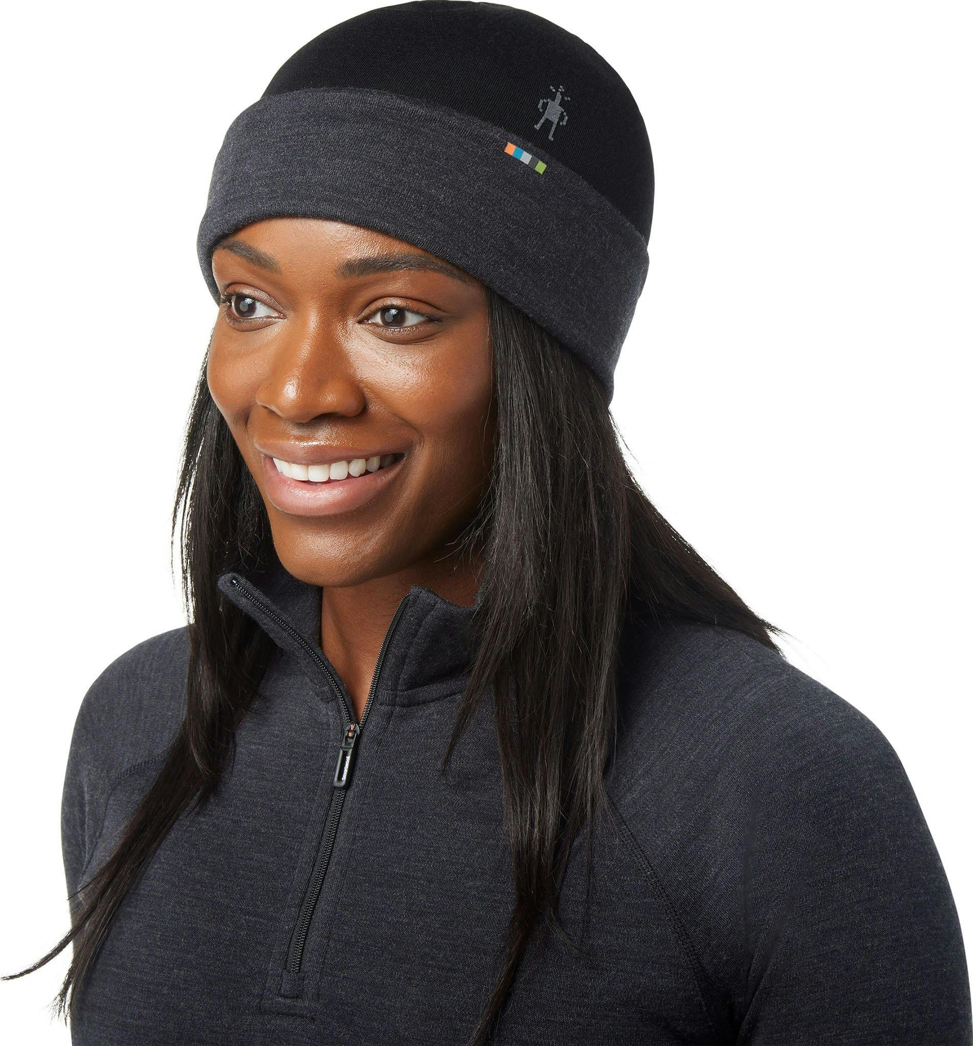 Product gallery image number 3 for product Thermal Merino Stowe Pocket Beanie - Unisex