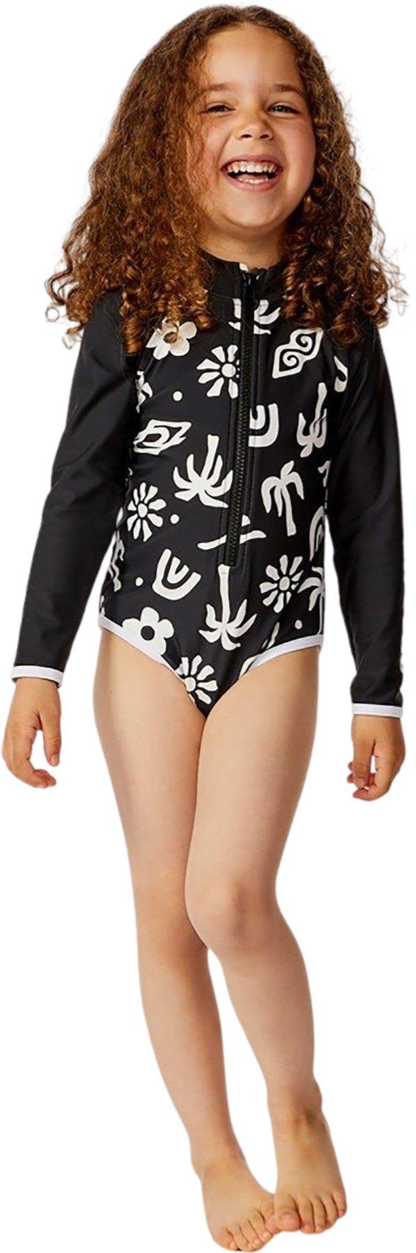 Product gallery image number 1 for product Low Tide Long Sleeve Surf Suit - Girls