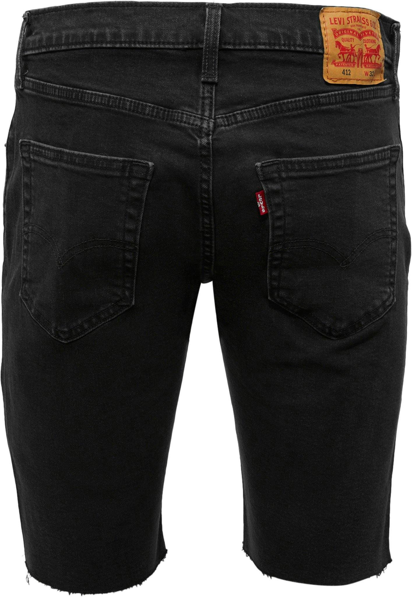 Numéro de l'image de la galerie de produits 3 pour le produit Short en jean de coupe ajustée 412 - Homme