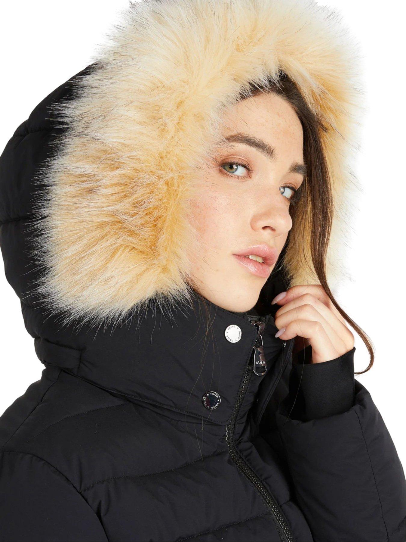 Product gallery image number 3 for product Jupiter Puffer Jacket with Faux Fur Trim - Women's