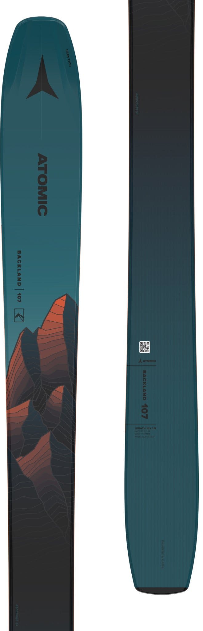 Product gallery image number 3 for product Backland 107 Touring Skis - Men's