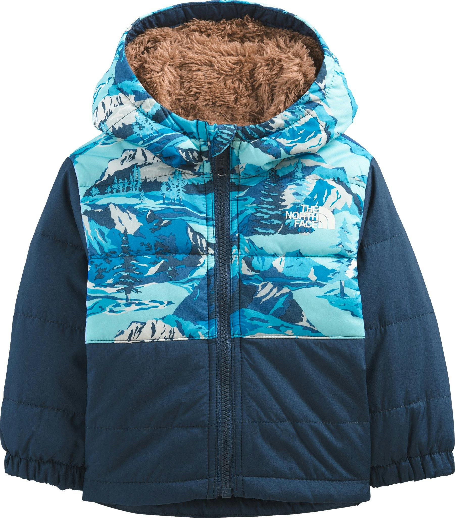 Image de produit pour Manteau à capuchon réversible à glissière pleine longueur Mount Chimbo - Bébé