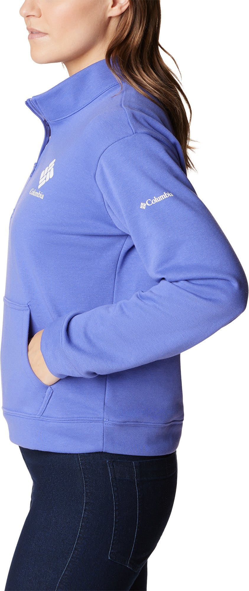 Product gallery image number 2 for product Trek French Terry 1/2 Zip Pullover - Women's