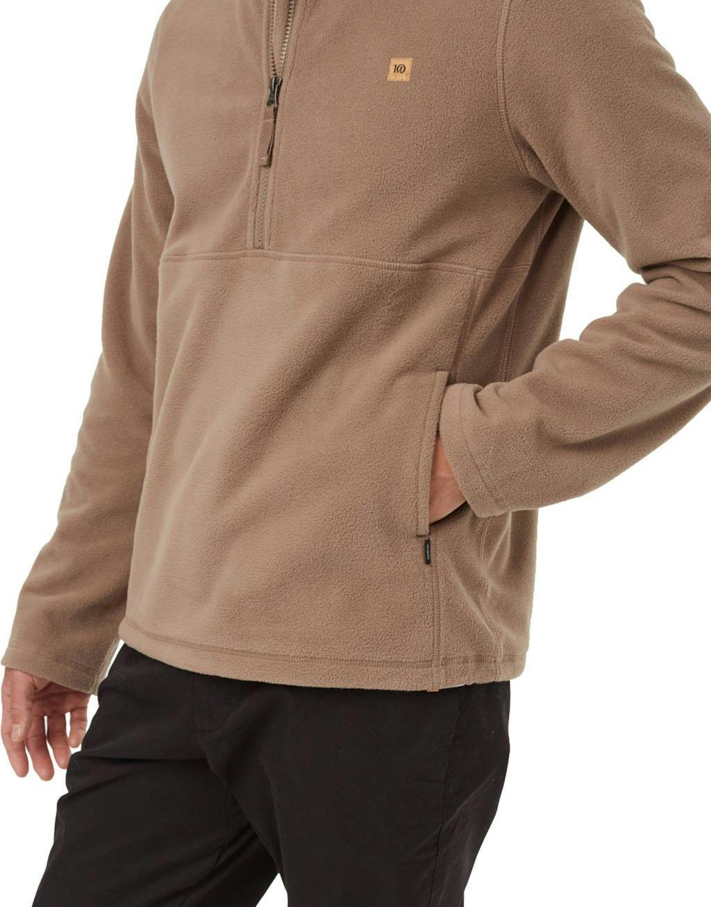 Product gallery image number 2 for product Recycled Microfleece 1/2 Zip Jacket - Men's