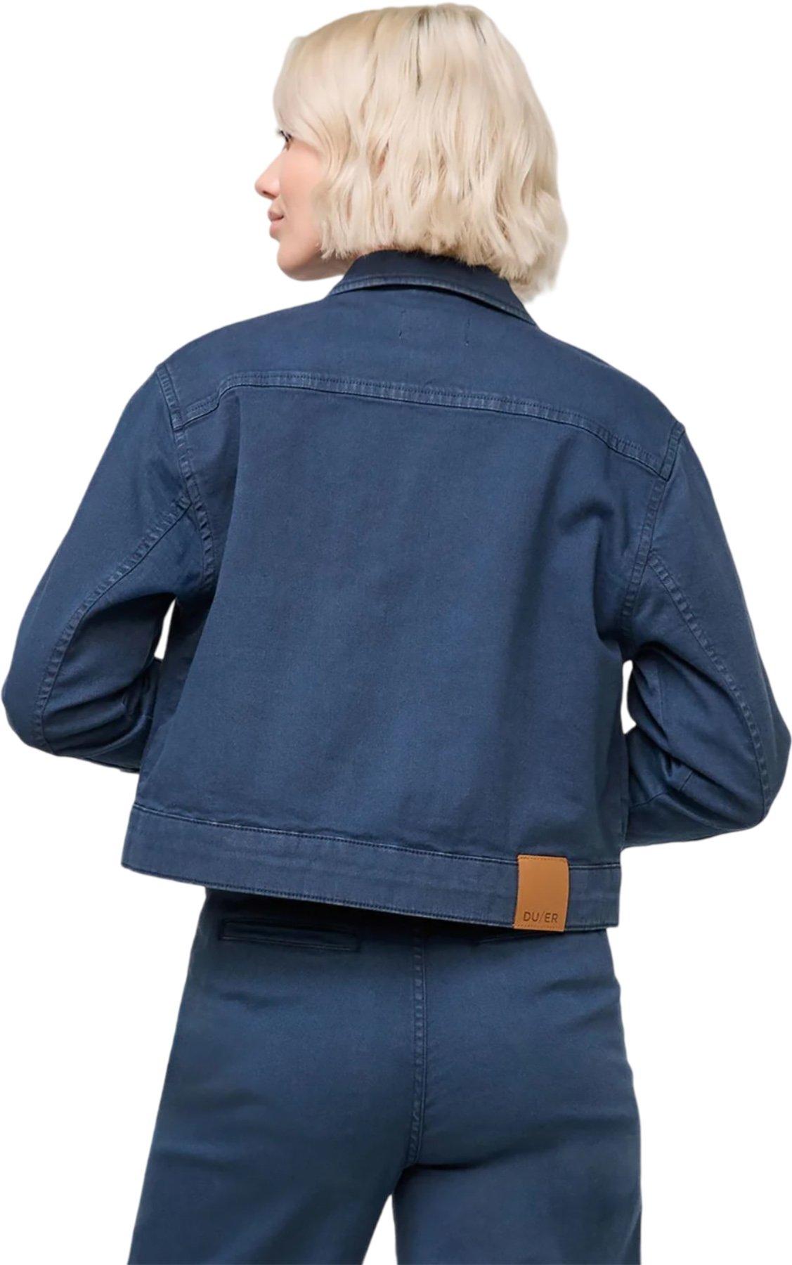 Product gallery image number 4 for product LuxTwill Trucker Jacket - Women's