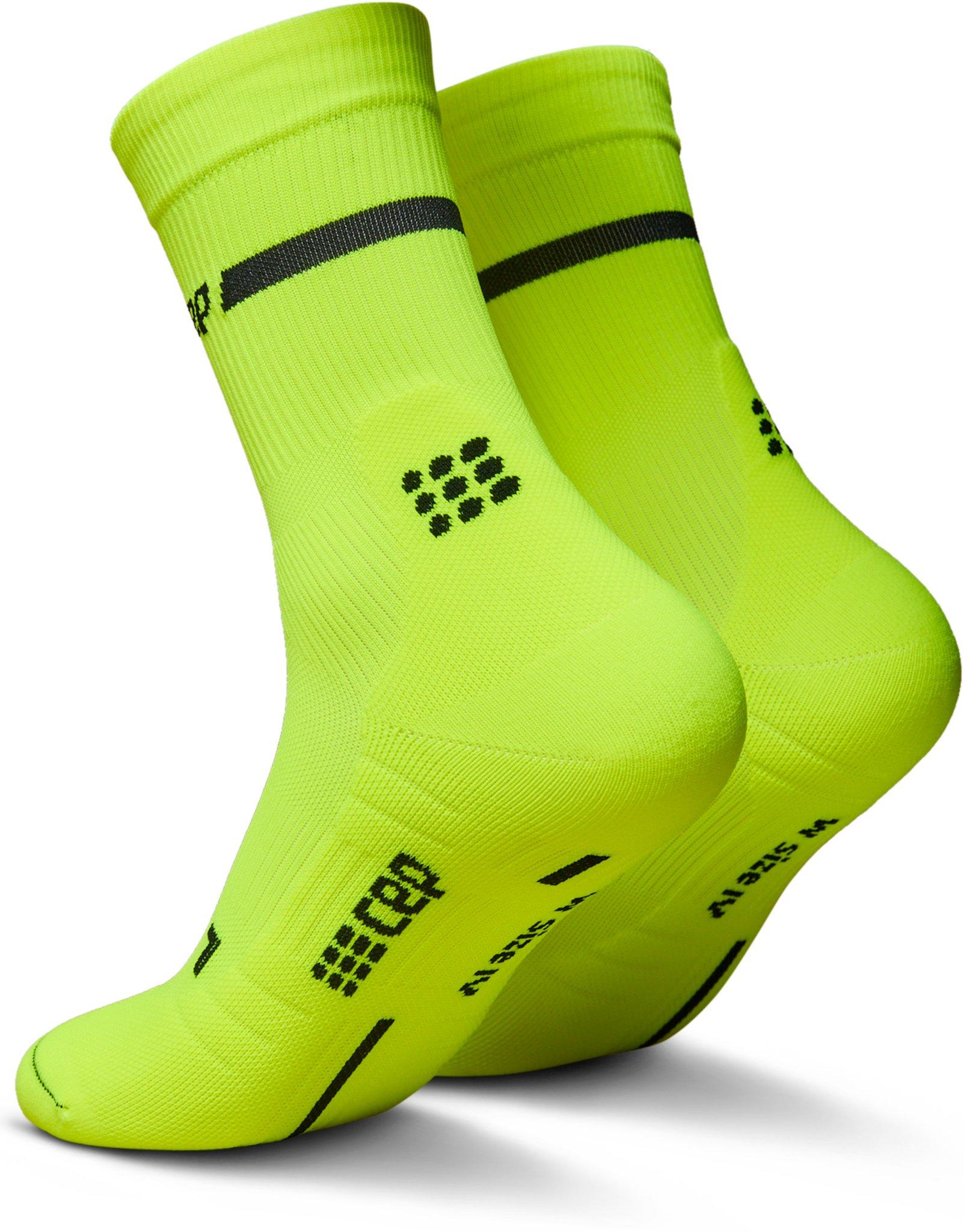 Product gallery image number 3 for product Neon Mid-Cut Socks - Women's