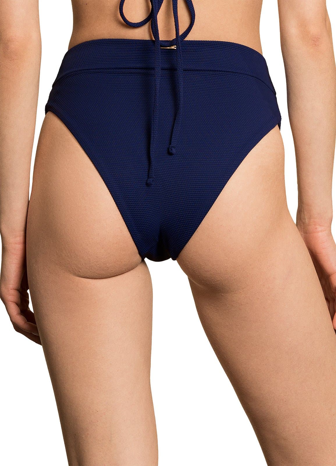 Numéro de l'image de la galerie de produits 2 pour le produit Bas de bikini réversible à taille haute/jambe haute Suzy Q - Femme