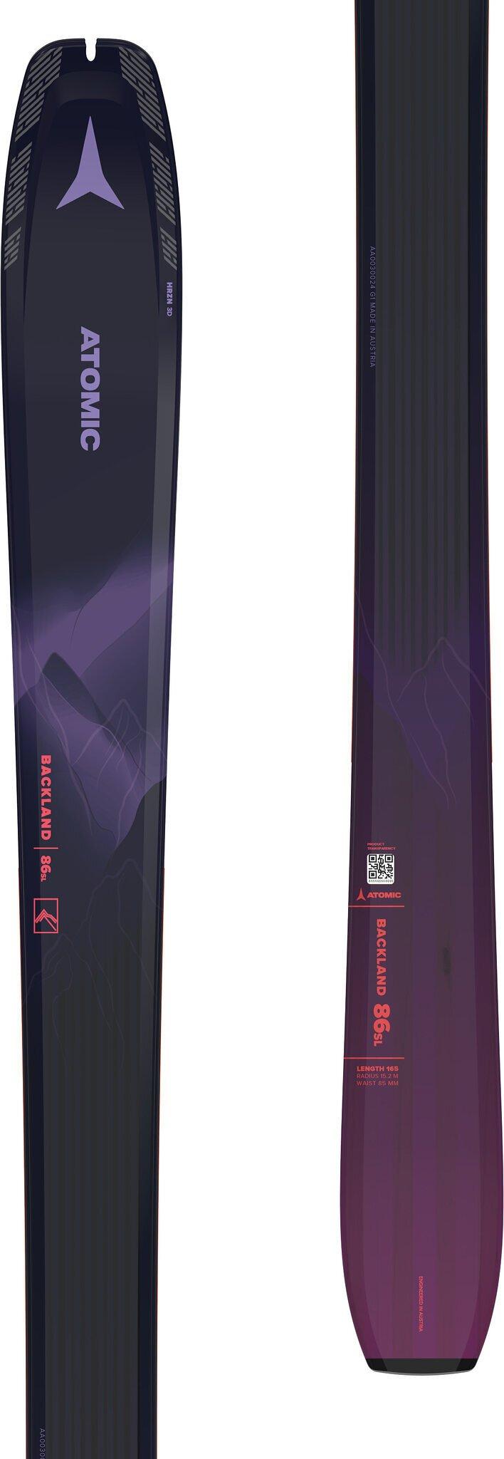 Numéro de l'image de la galerie de produits 2 pour le produit Skis Backland 86 SL - Femme