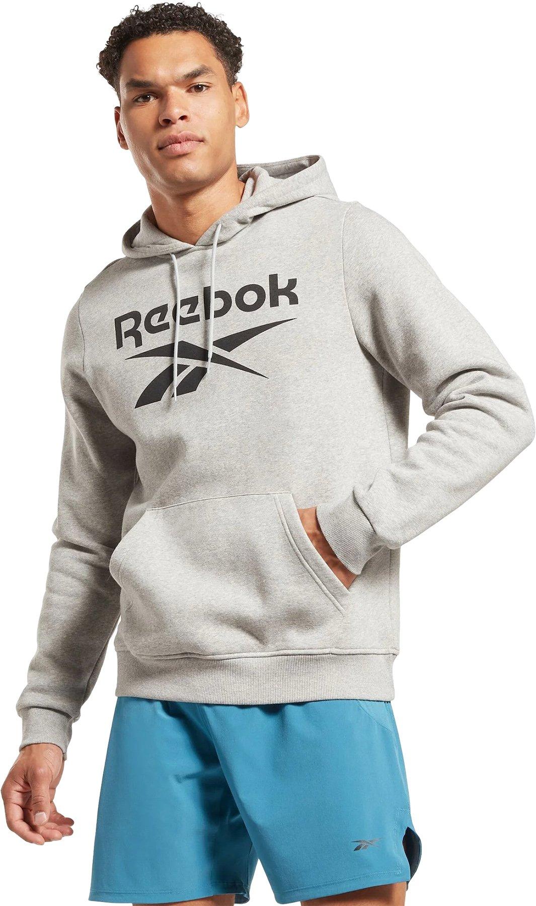 Numéro de l'image de la galerie de produits 2 pour le produit Chandail à capuchon Reebok Identity Fleece Stacked Logo - Homme