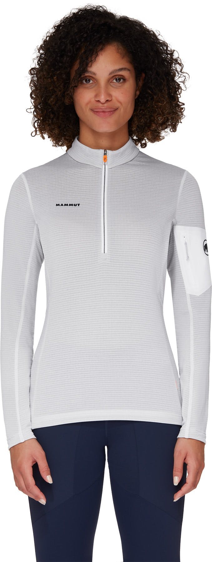 Product gallery image number 3 for product Aenergy Light Half Zip Midlayer Pullover - Women's