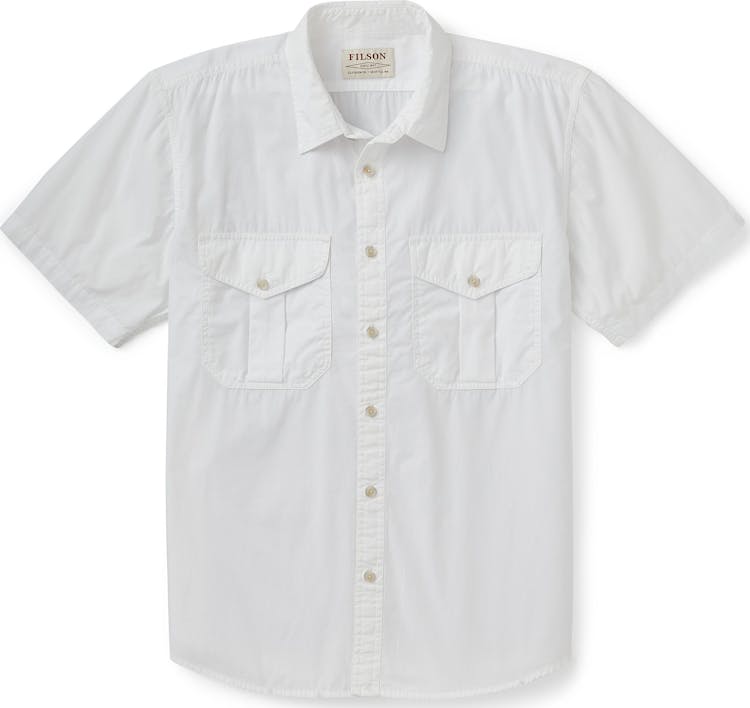 Filson Washed Short Sleeve Feather Cloth Shirt - Men's