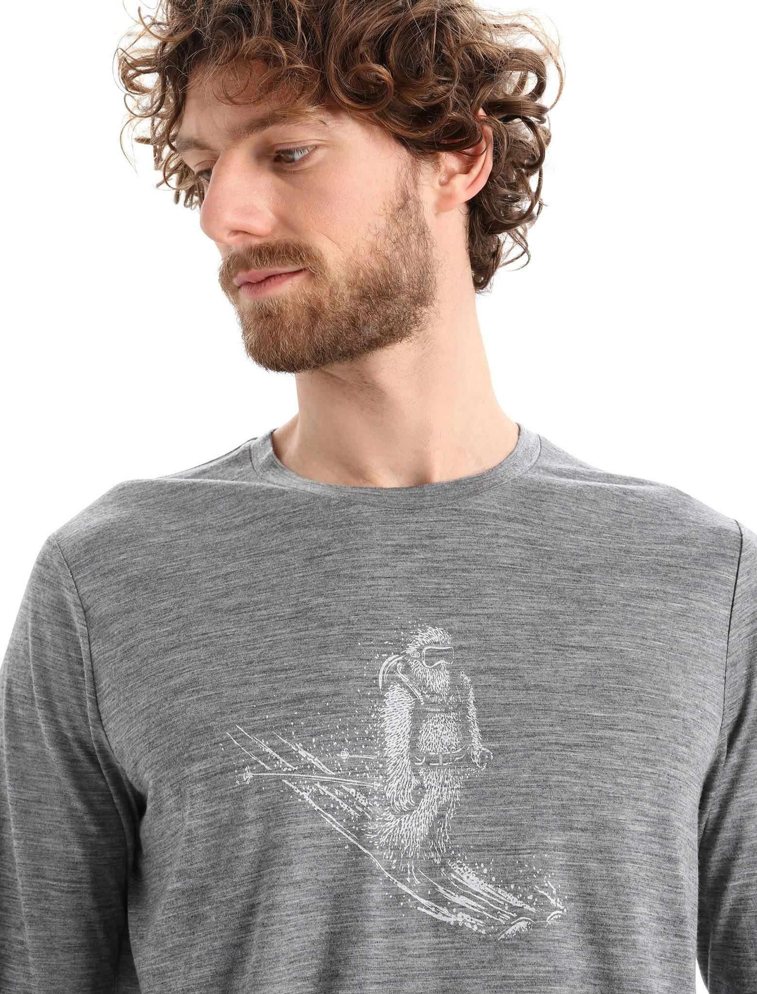 Product gallery image number 4 for product Tech Lite II Long Sleeve Merino Tee - Men's