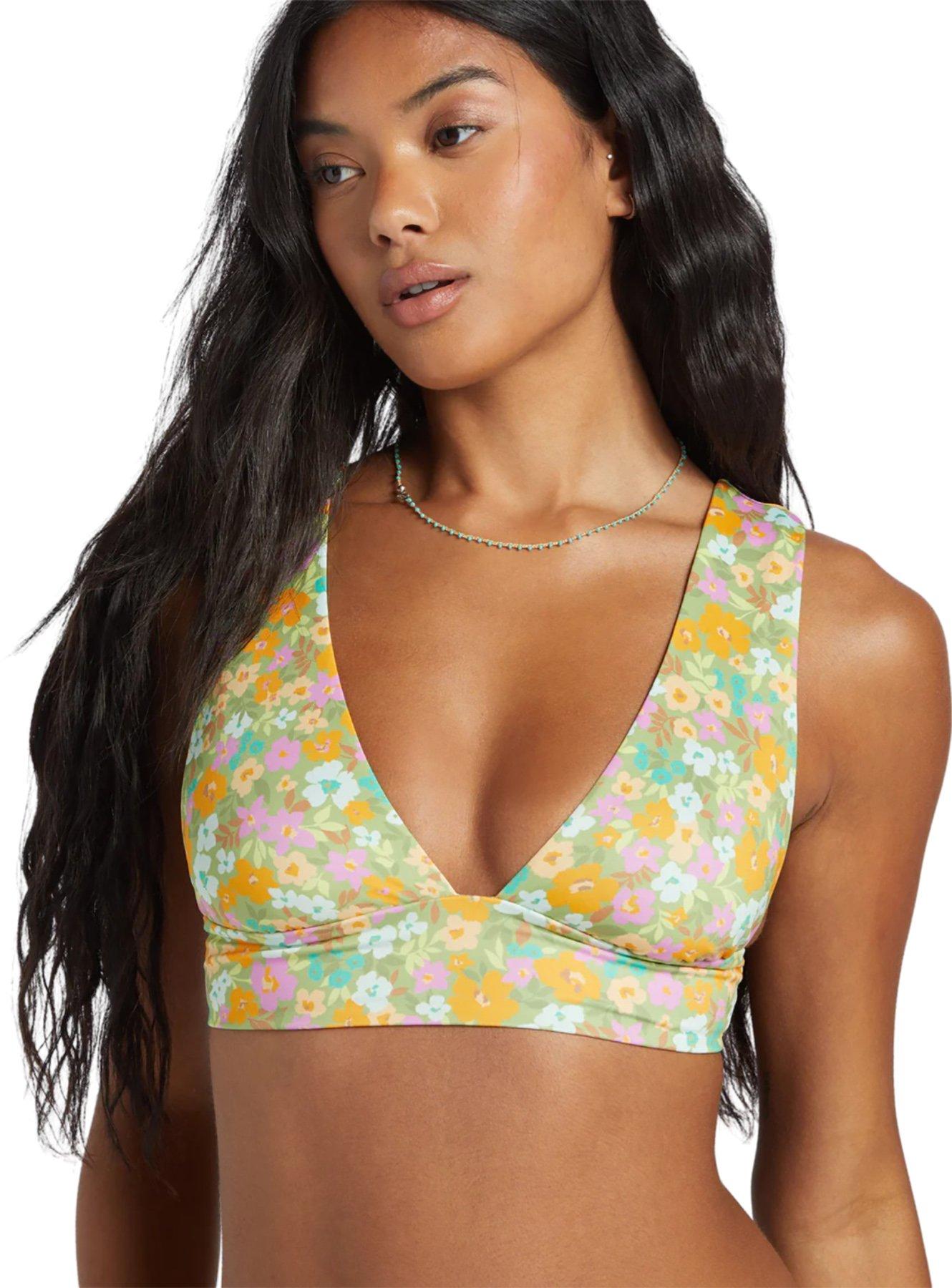 Product gallery image number 2 for product On The Bright Side Plunge Bikini Top - Women's