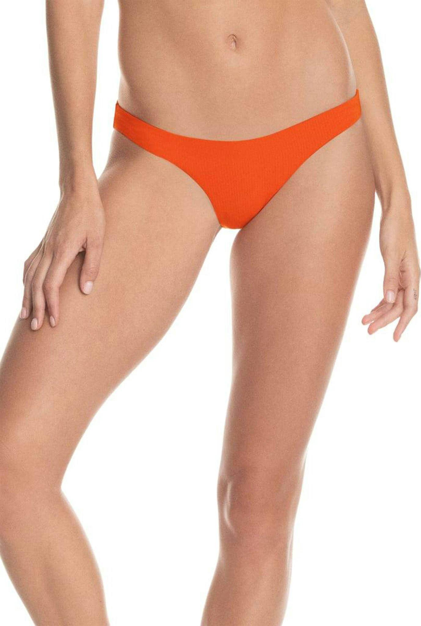 Product gallery image number 3 for product Ginger Orange Flirt Thin Side Cheeky Cut Bikini Bottom - Women's