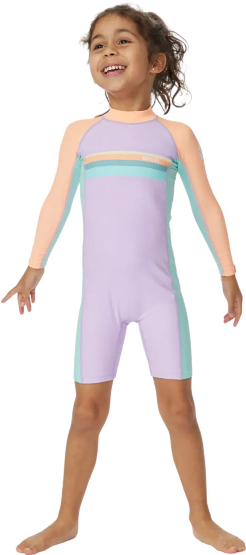 Product image for Crystal Cove Long Sleeve Surf Suit- Girls