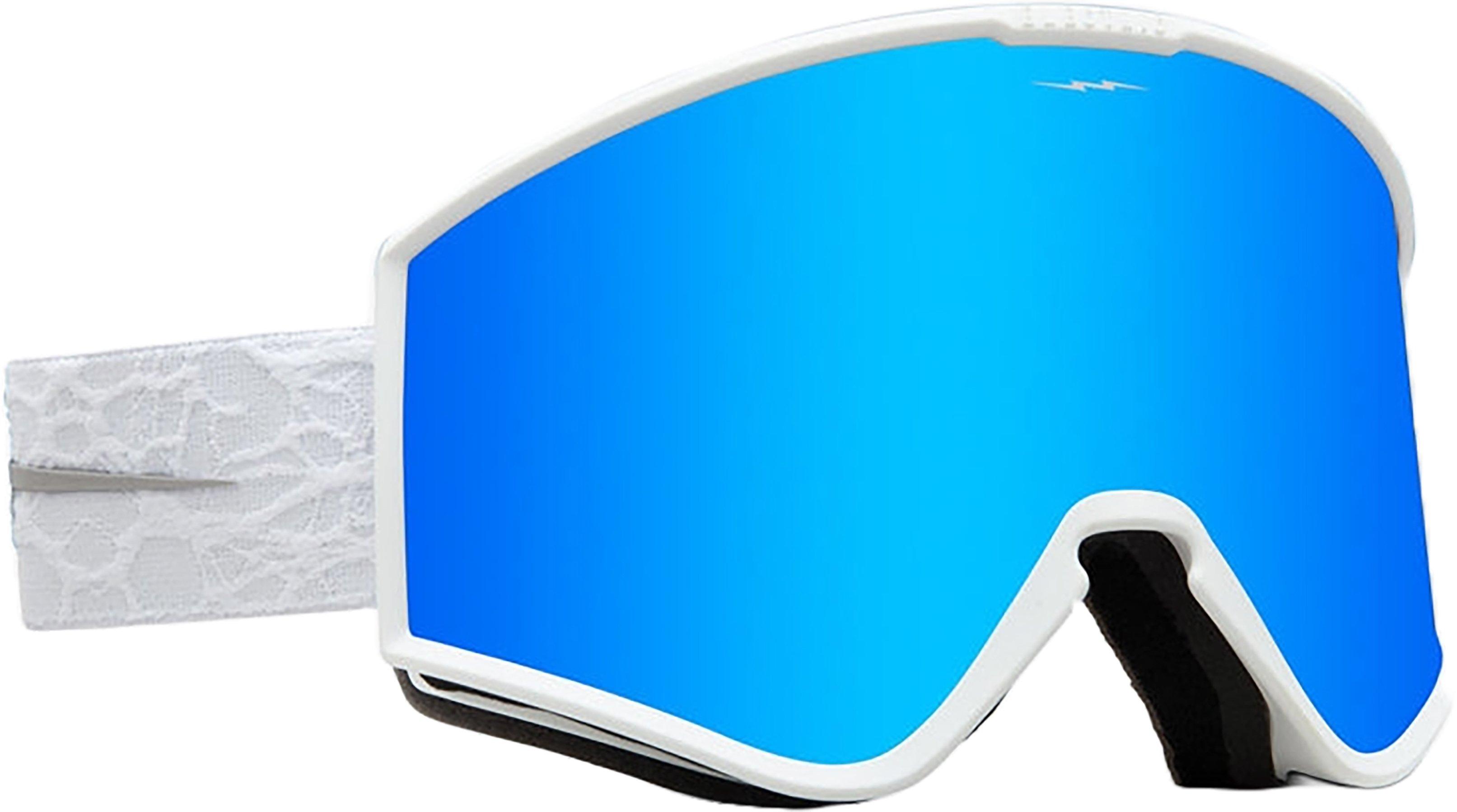 Numéro de l'image de la galerie de produits 1 pour le produit Lunette de ski Kleveland - Nuron blanc mat - bleu chrome - Unisexe