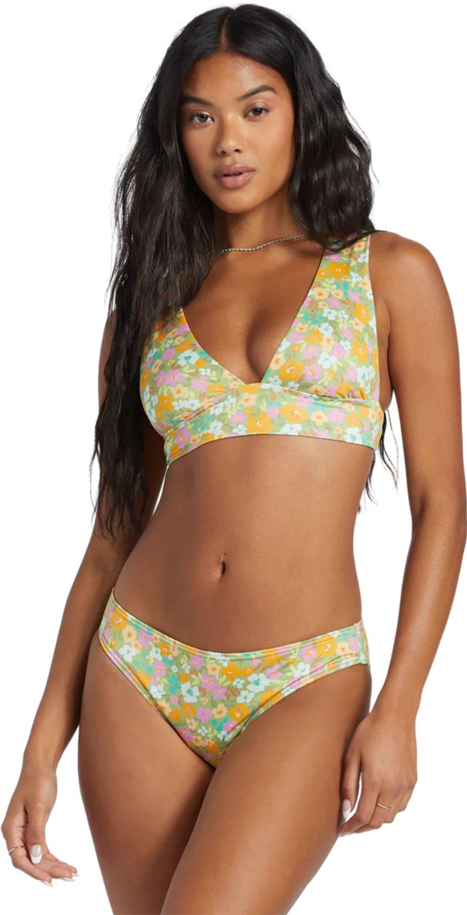 Numéro de l'image de la galerie de produits 1 pour le produit Haut de bikini plongeant On The Bright Side - Femme