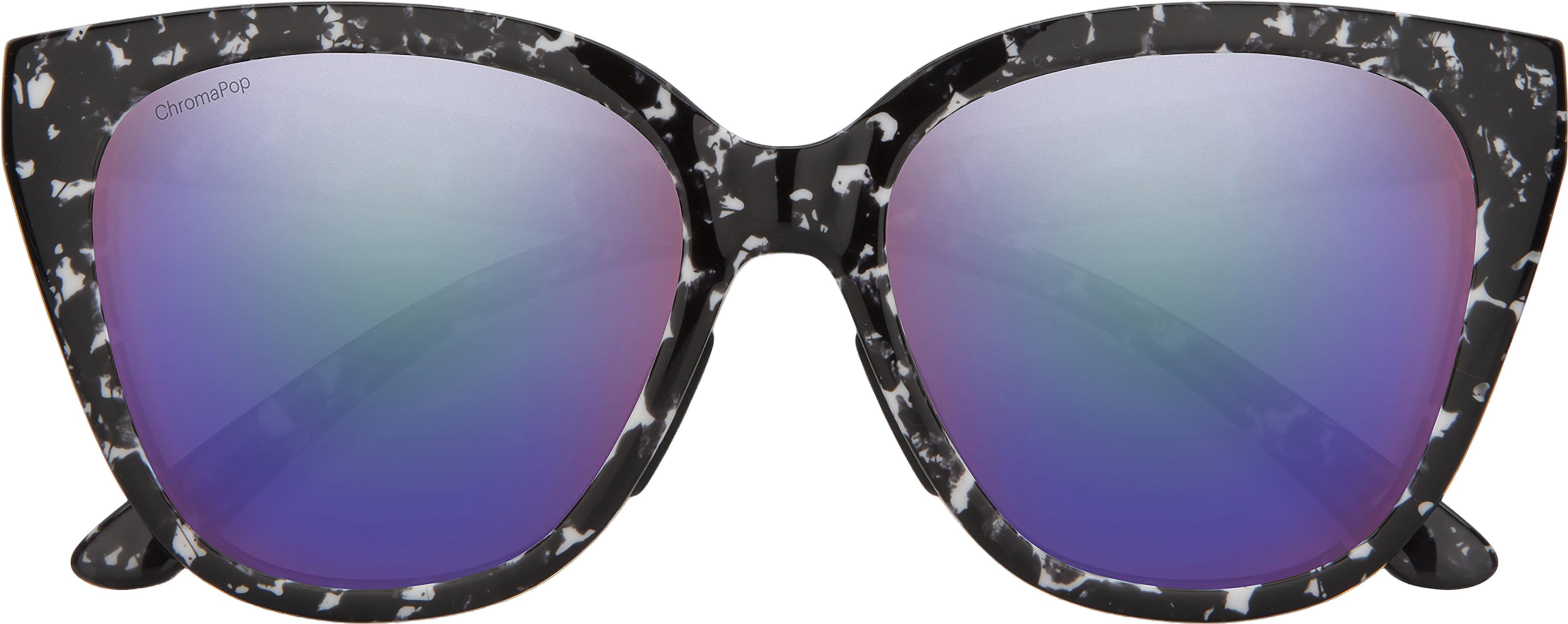 Product gallery image number 3 for product Era Sunglasses - Black Marble - ChromaPop Polarized Violet Mirror Lens