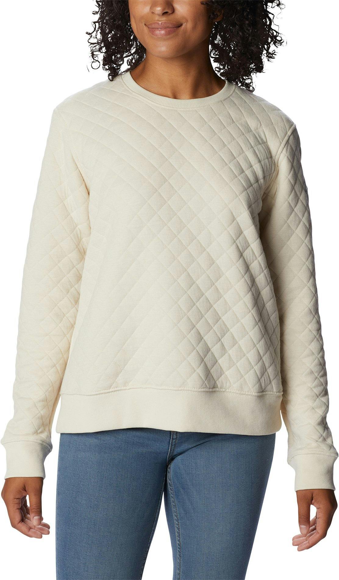 Product gallery image number 1 for product Lodge Quilted Crew Sweatshirt - Women's