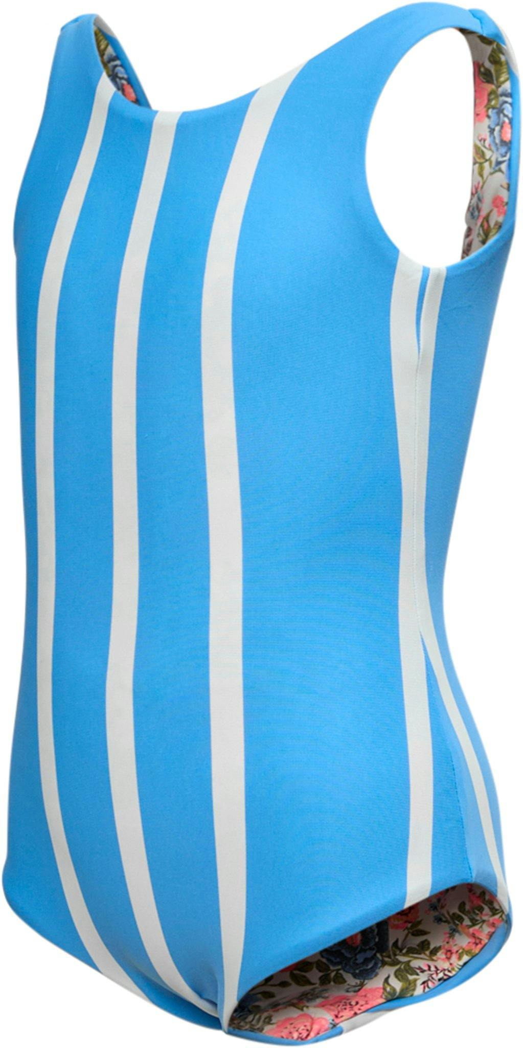 Product gallery image number 4 for product Sail Stripe Infinity One-piece swimsuit  - Girls 